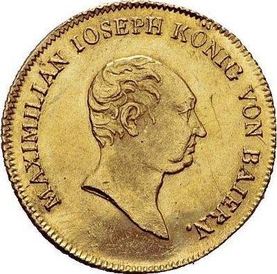 Аверс монеты - Дукат 1808 года - цена золотой монеты - Бавария, Максимилиан I