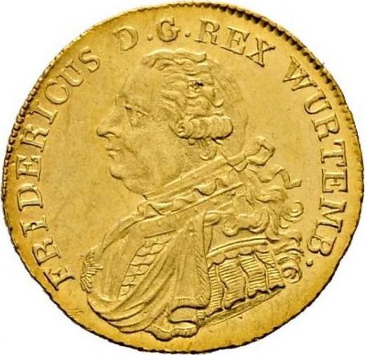 Anverso Ducado 1808 C.H. - valor de la moneda de oro - Wurtemberg, Federico I