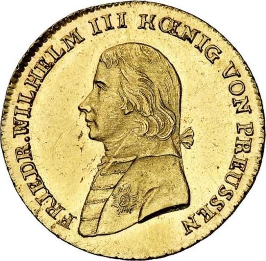 Awers monety - Podwójny Friedrichs d'or 1801 A - cena złotej monety - Prusy, Fryderyk Wilhelm III