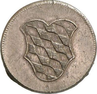 Аверс монеты - 2 пфеннига 1804 года - цена  монеты - Бавария, Максимилиан I