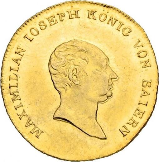 Awers monety - Dukat 1818 - cena złotej monety - Bawaria, Maksymilian I