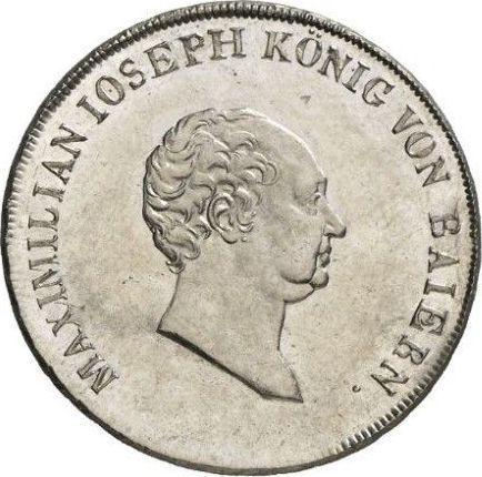 Аверс монеты - 20 крейцеров 1809 года - цена серебряной монеты - Бавария, Максимилиан I