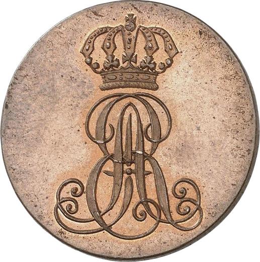 Anverso 2 Pfennige 1839 A - valor de la moneda  - Hannover, Ernesto Augusto 