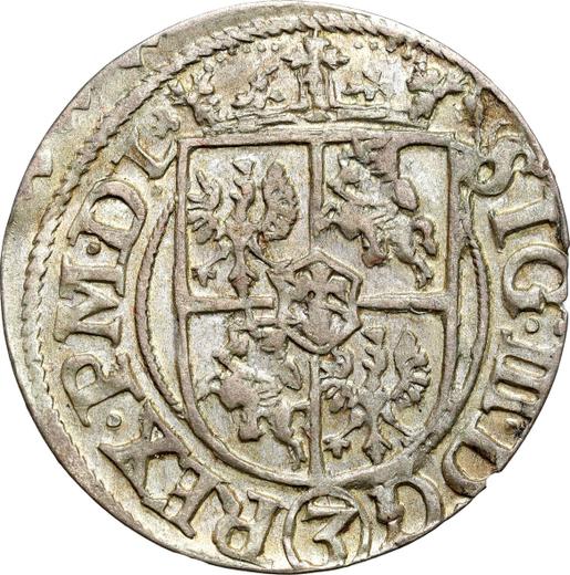Reverso Poltorak 1620 "Riga" - valor de la moneda de plata - Polonia, Segismundo III