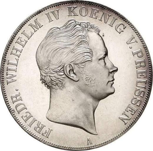 Awers monety - Dwutalar 1843 A - cena srebrnej monety - Prusy, Fryderyk Wilhelm IV