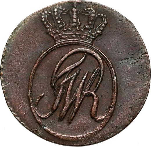 Аверс монеты - Шеляг 1797 года B "Южная Пруссия" - цена  монеты - Польша, Прусское правление