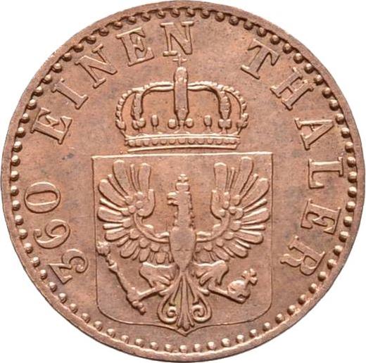 Anverso 1 Pfennig 1858 A - valor de la moneda  - Prusia, Federico Guillermo IV