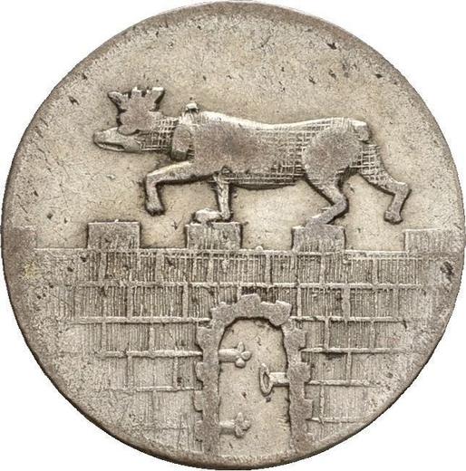 Awers monety - 1/24 thaler 1827 - cena srebrnej monety - Anhalt-Bernburg, Aleksy Fryderyk Chrystian