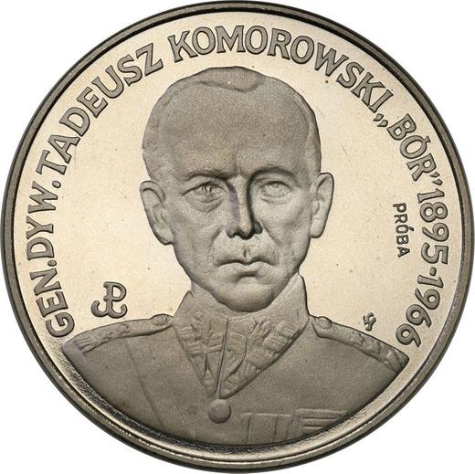 Reverso Pruebas 200000 eslotis 1990 MW "Stefan Rowecki 'Grot'" Níquel - valor de la moneda  - Polonia, República moderna