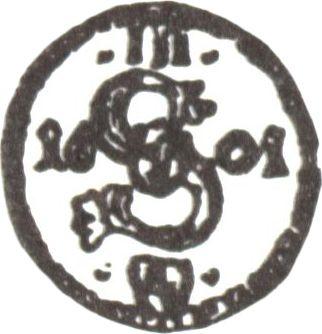 Awers monety - Trzeciak (ternar) 1601 - cena srebrnej monety - Polska, Zygmunt III