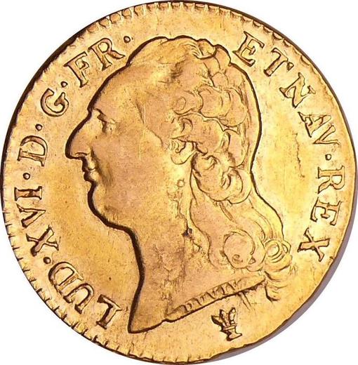 Obverse Louis d'Or 1786 I Limoges - France, Louis XVI