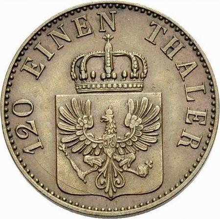 Anverso 3 Pfennige 1850 A - valor de la moneda  - Prusia, Federico Guillermo IV