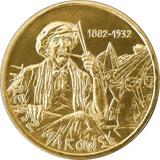 Rewers monety - 2 złote 2005 MW UW "Tadeusz Makowski" - cena  monety - Polska, III RP po denominacji