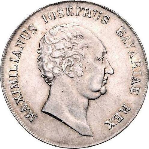Anverso Tálero 1821 "Tipo 1809-1825" - valor de la moneda de plata - Baviera, Maximilian I
