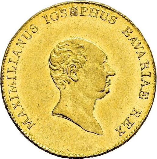 Аверс монеты - Дукат 1821 года - цена золотой монеты - Бавария, Максимилиан I