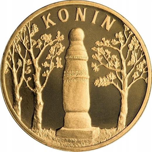 Reverso 2 eslotis 2008 MW AN "Konin" - valor de la moneda  - Polonia, República moderna