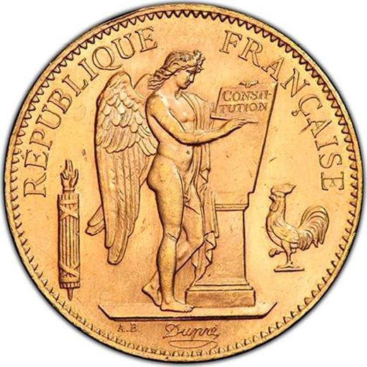 Obverse 100 Francs 1908 A "Type 1878-1914" Paris - France, Third Republic