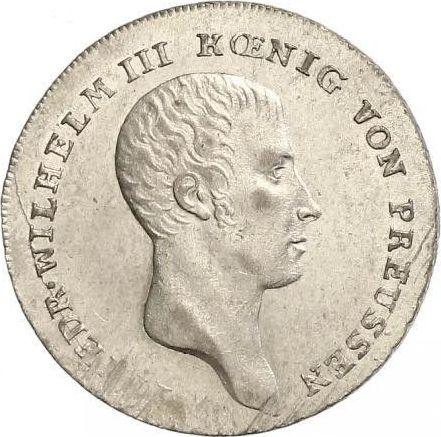 Anverso 1/6 tálero 1809 A - valor de la moneda de plata - Prusia, Federico Guillermo III