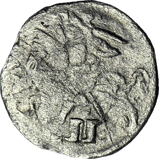 Реверс монеты - Двойной денарий 1606 года "Литва" - цена серебряной монеты - Польша, Сигизмунд III Ваза