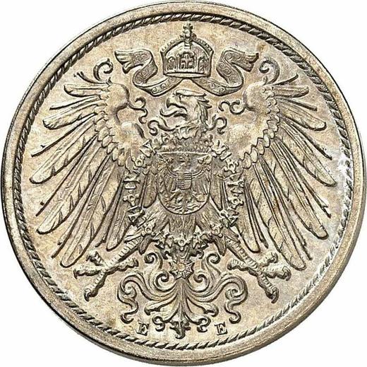 Reverso 10 Pfennige 1914 E "Tipo 1890-1916" - valor de la moneda  - Alemania, Imperio alemán