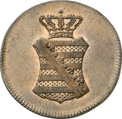 Аверс монеты - 3 пфеннига 1831 года S - цена  монеты - Саксония-Альбертина, Антон