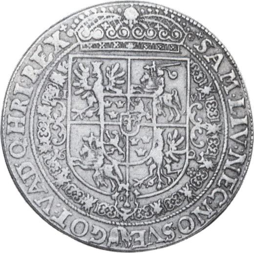 Реверс монеты - Талер 1625 года II VE "Тип 1618-1630" - цена серебряной монеты - Польша, Сигизмунд III Ваза
