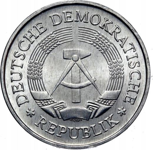 Reverso 1 marco 1985 A - valor de la moneda  - Alemania, República Democrática Alemana (RDA)