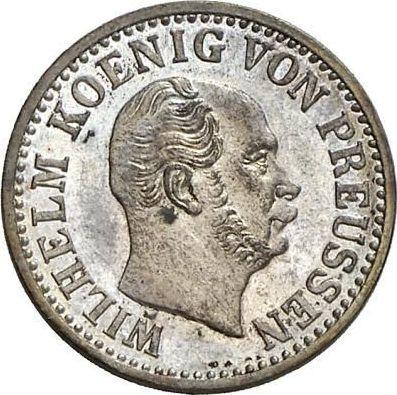 Аверс монеты - 1/2 серебряных гроша 1868 года C - цена серебряной монеты - Пруссия, Вильгельм I