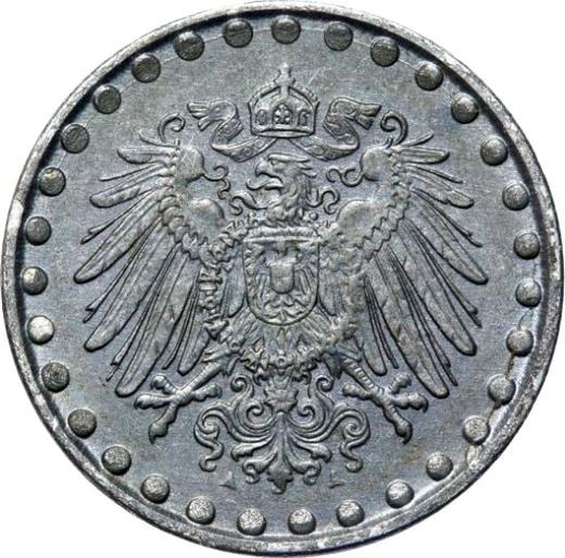 Реверс монеты - 10 пфеннигов 1921 года A "Тип 1916-1922" - цена  монеты - Германия, Германская Империя