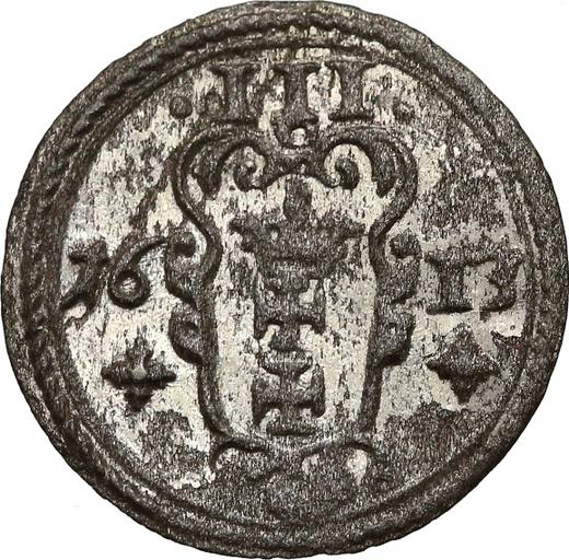 Obverse Ternar (trzeciak) 1613 "Danzig" - Silver Coin Value - Poland, Sigismund III Vasa