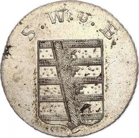 Obverse 1/24 Thaler 1814 - Silver Coin Value - Saxe-Weimar-Eisenach, Charles Augustus