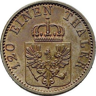 Anverso 3 Pfennige 1868 C - valor de la moneda  - Prusia, Guillermo I