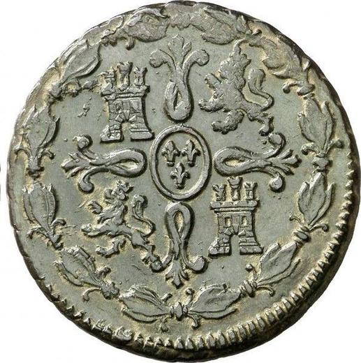 Реверс монеты - 8 мараведи 1816 года "Тип 1815-1833" - цена  монеты - Испания, Фердинанд VII