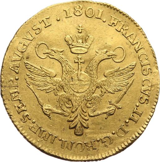 Аверс монеты - Дукат 1801 года - цена  монеты - Гамбург, Вольный город