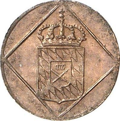 Аверс монеты - Геллер 1820 года - цена  монеты - Бавария, Максимилиан I