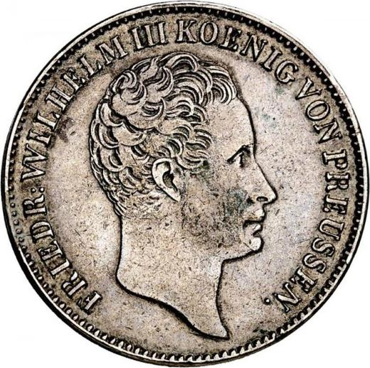 Awers monety - Próba Talar 1818 A - cena srebrnej monety - Prusy, Fryderyk Wilhelm III