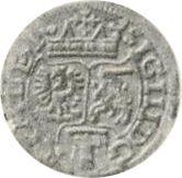 Reverso Szeląg Sin fecha (1587-1632) "Casa de moneda de Poznan" - valor de la moneda de plata - Polonia, Segismundo III