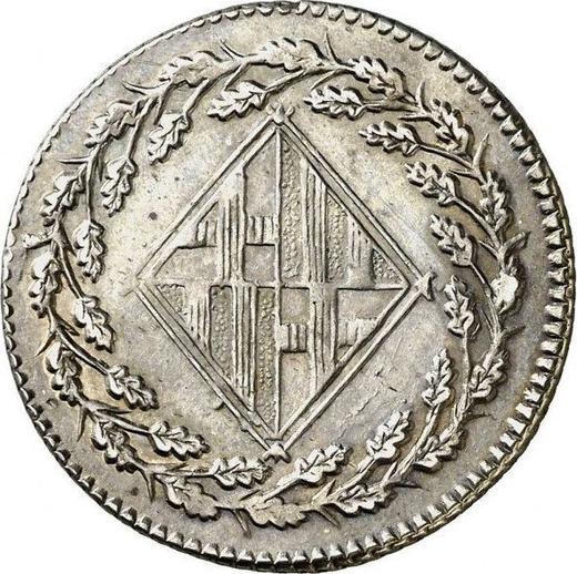 Avers 1 Peseta 1812 - Silbermünze Wert - Spanien, Joseph Bonaparte