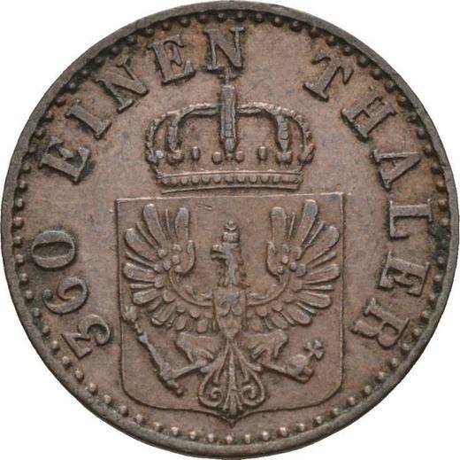 Anverso 1 Pfennig 1859 A - valor de la moneda  - Prusia, Federico Guillermo IV
