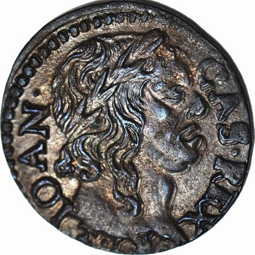 Anverso Szeląg 1659 TLB "Boratynka de corona" - valor de la moneda  - Polonia, Juan II Casimiro