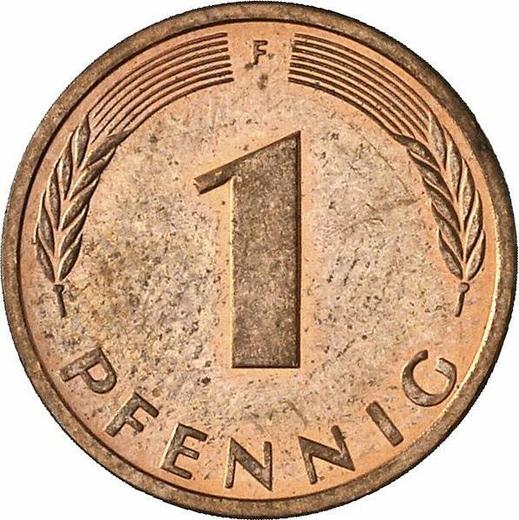 Аверс монеты - 1 пфенниг 1995 года F - цена  монеты - Германия, ФРГ