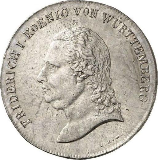 Anverso Tálero 1811 I.L.W. - valor de la moneda de plata - Wurtemberg, Federico I