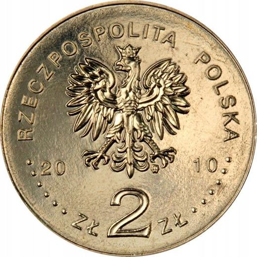 Anverso 2 eslotis 2010 MW ET "Miechów" - valor de la moneda  - Polonia, República moderna