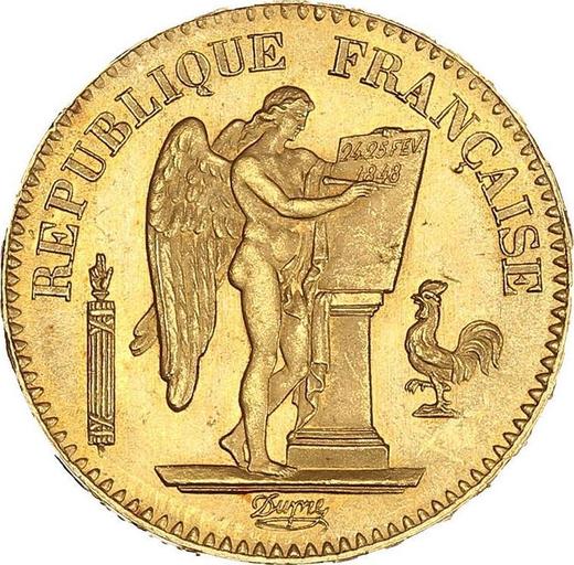 Obverse 20 Francs 1848 A "Type 1848-1849" - France, Second Republic