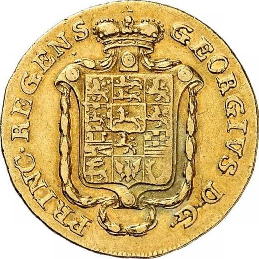 Anverso 5 táleros 1817 FR - valor de la moneda de oro - Brunswick-Wolfenbüttel, Carlos II