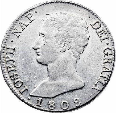 Avers 20 Reales 1809 M AI - Silbermünze Wert - Spanien, Joseph Bonaparte