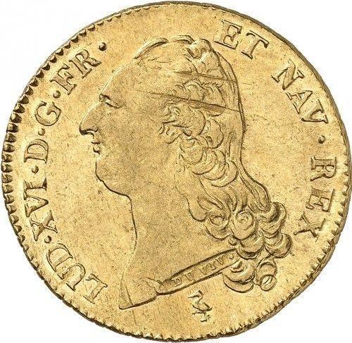 Anverso 2 Louis d'Or 1785 A "Tipo 1785-1792" París - valor de la moneda de oro - Francia, Luis XVI