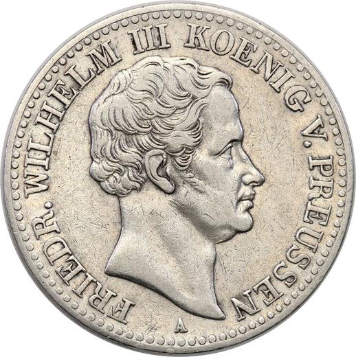 Awers monety - Talar 1831 A "Górniczy" - cena srebrnej monety - Prusy, Fryderyk Wilhelm III
