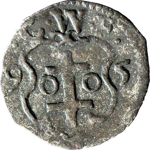 Rewers monety - Denar 1595 CWF "Typ 1588-1612" - cena srebrnej monety - Polska, Zygmunt III