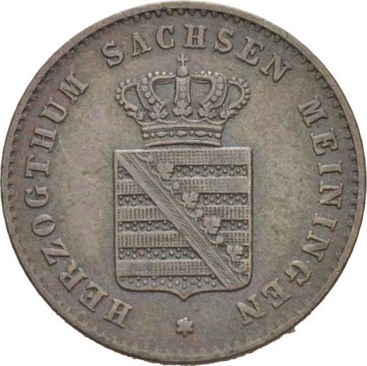 Avers 2 Pfennig 1870 - Münze Wert - Sachsen-Meiningen, Georg II